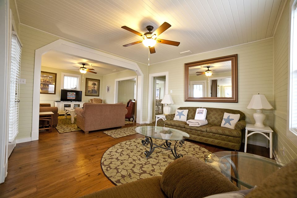 2nd living room with sleeper sofa