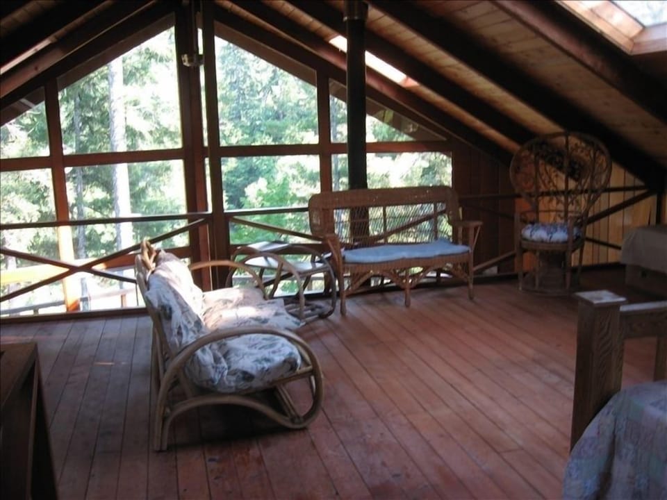 Another view of the upstairs dorm and sitting area