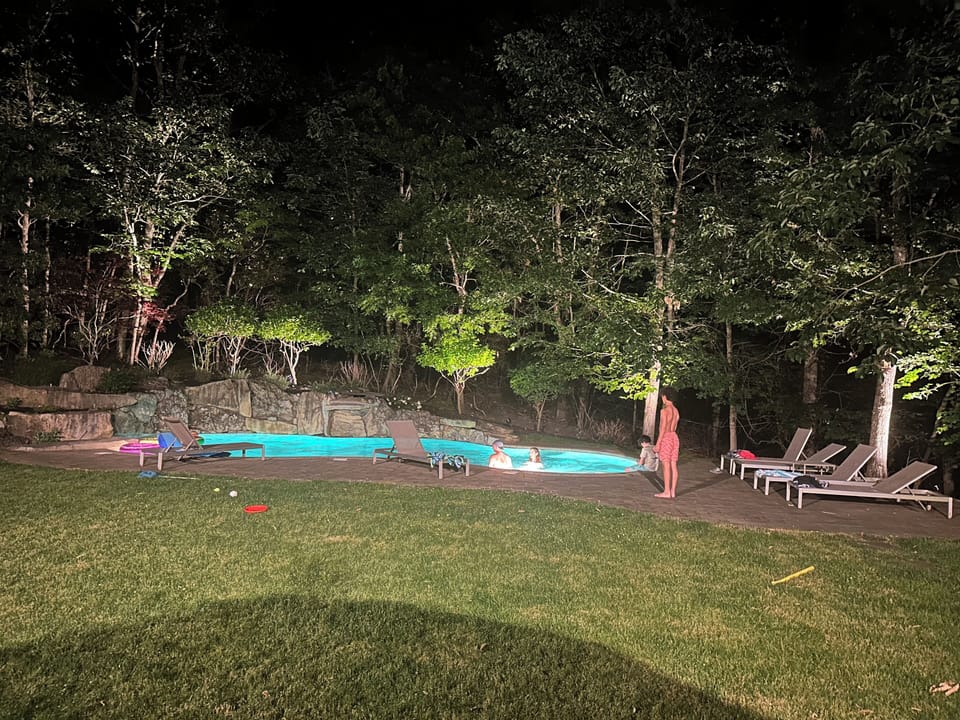 Night swimming!