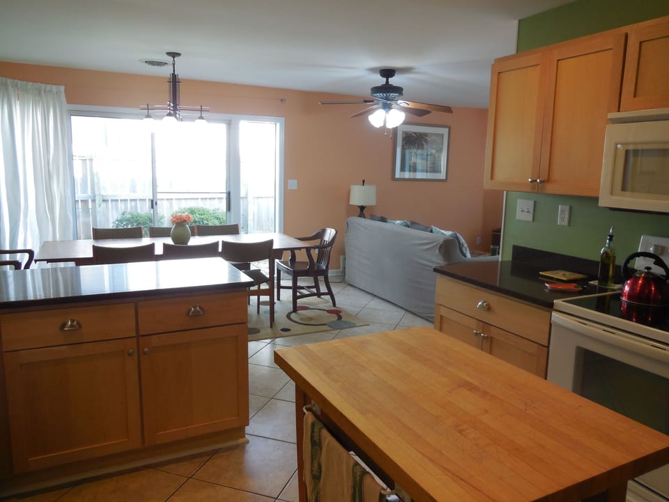 Kitchen Open to Dining Room.