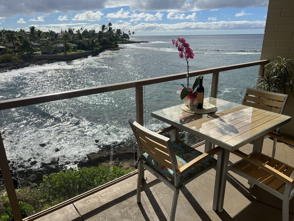 Large Private Lanai 
