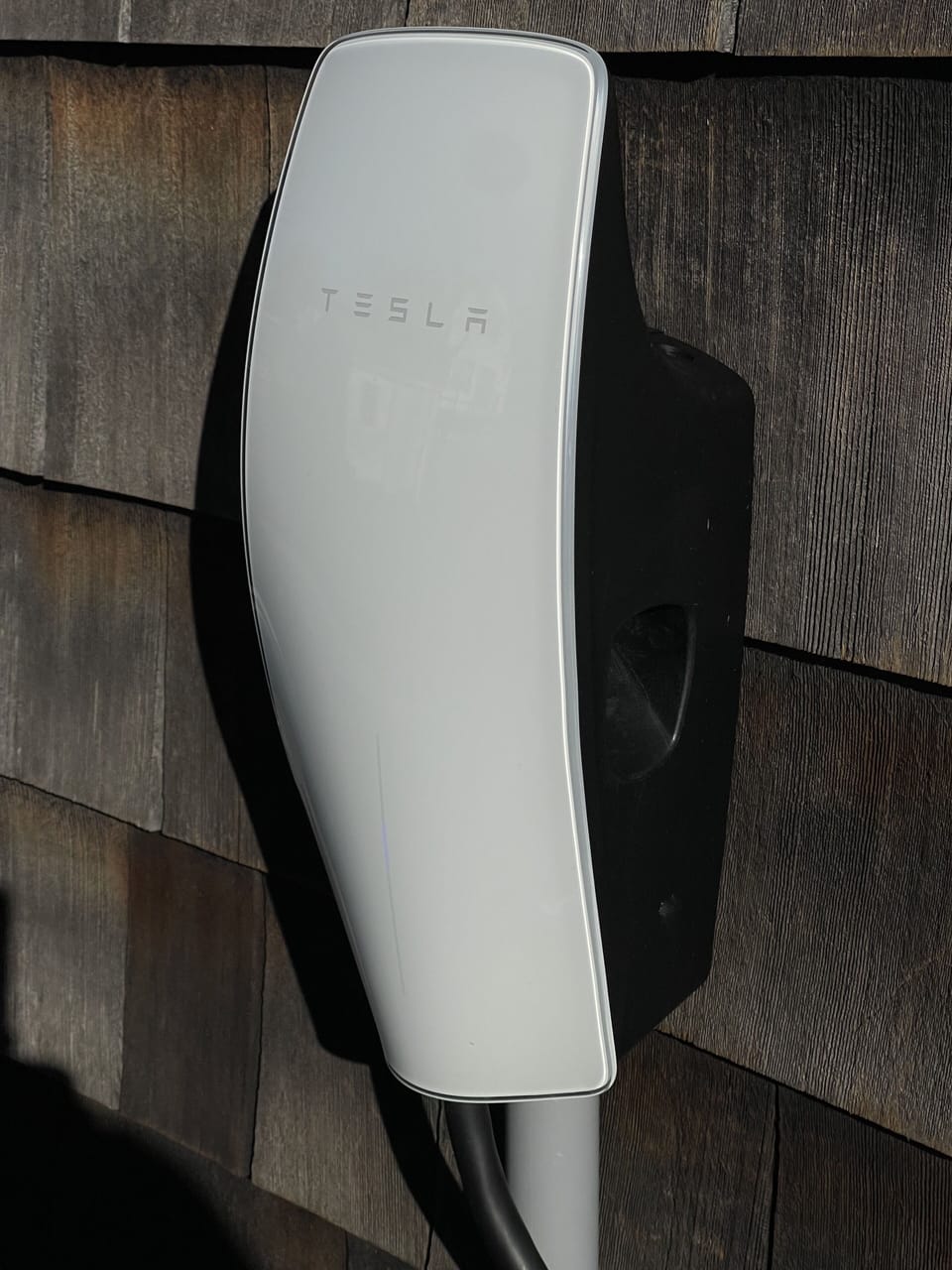 Tesla Charger-  Attached to the Front House
