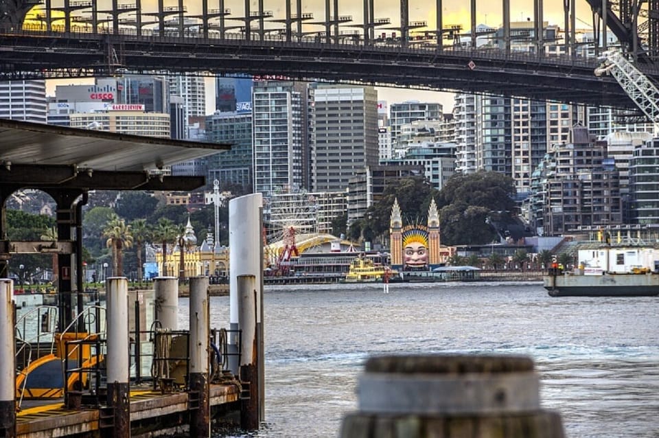 Luna Park -Sydney's Harbour side amusement park- short ferry ride from apartment