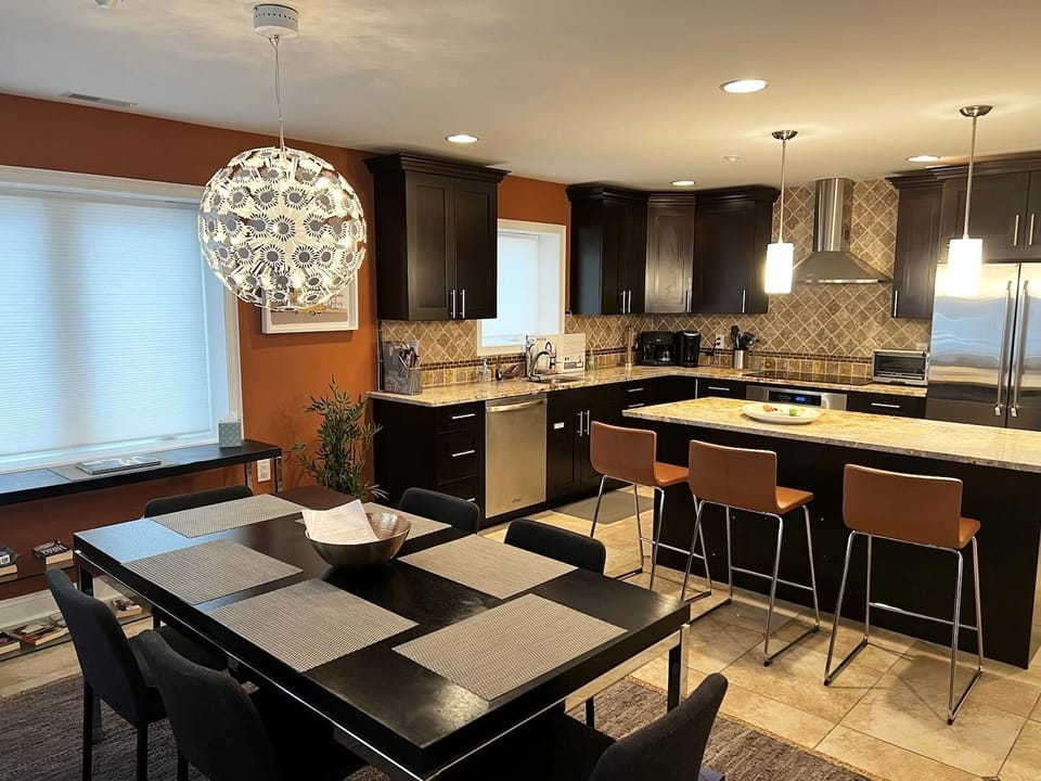 Dining Table and Kitchen