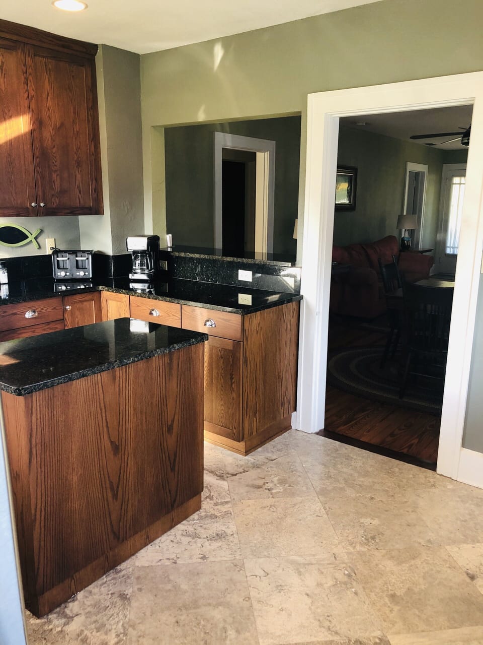 Kitchen has everything you need. Just buy your food
