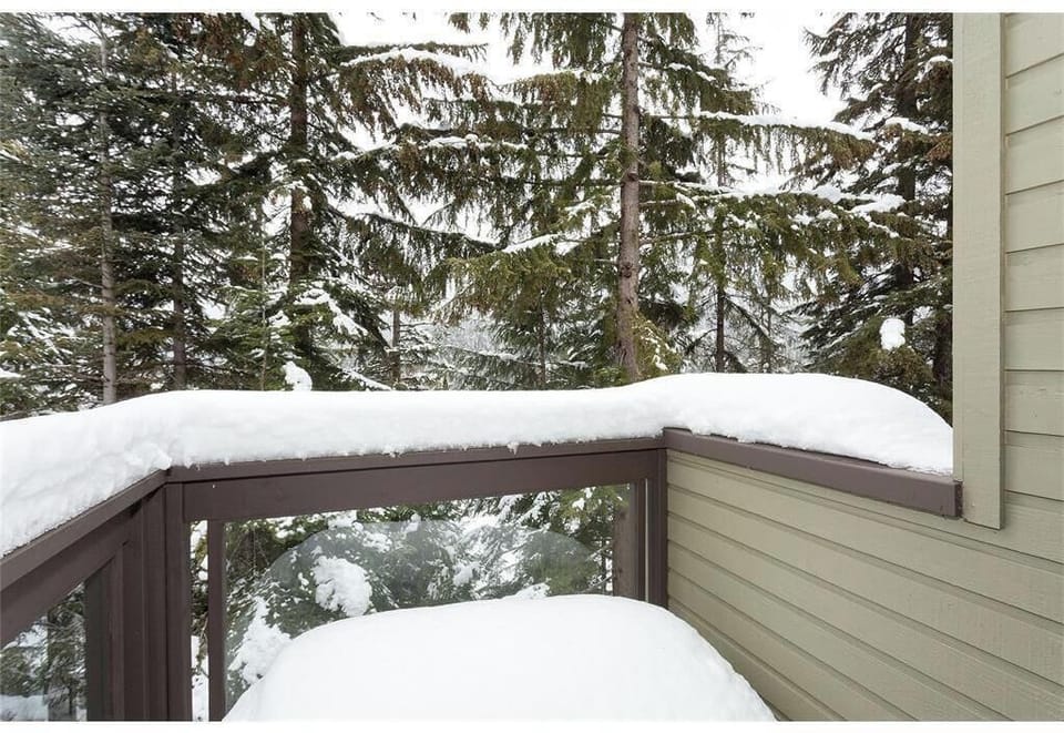 Balcony in the winter