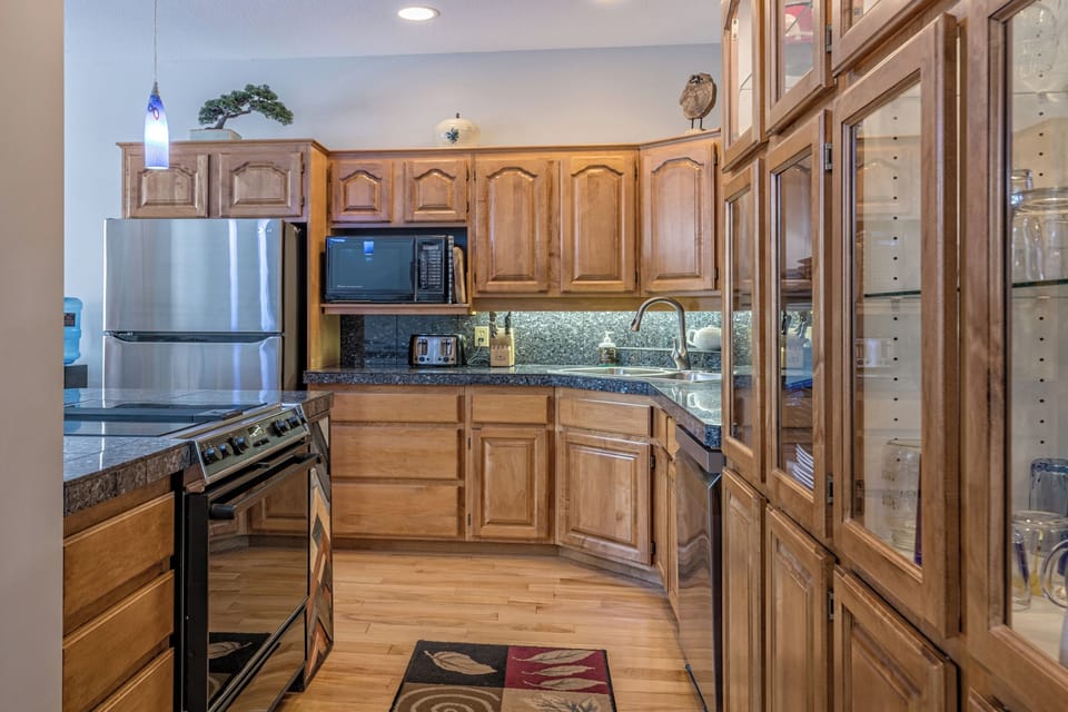 Kitchen with Full Size Appliances 
