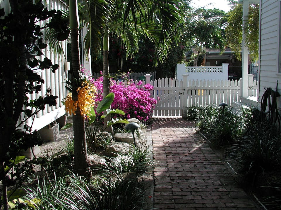 South entry gate