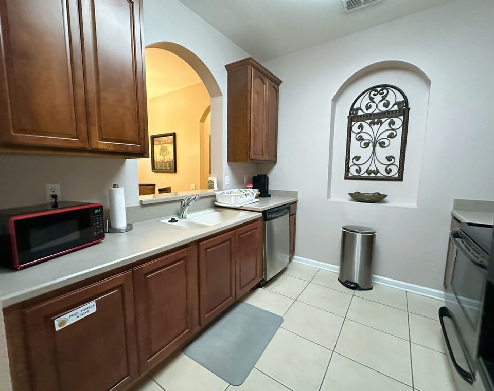 View of the Kitchen to the dining room!
