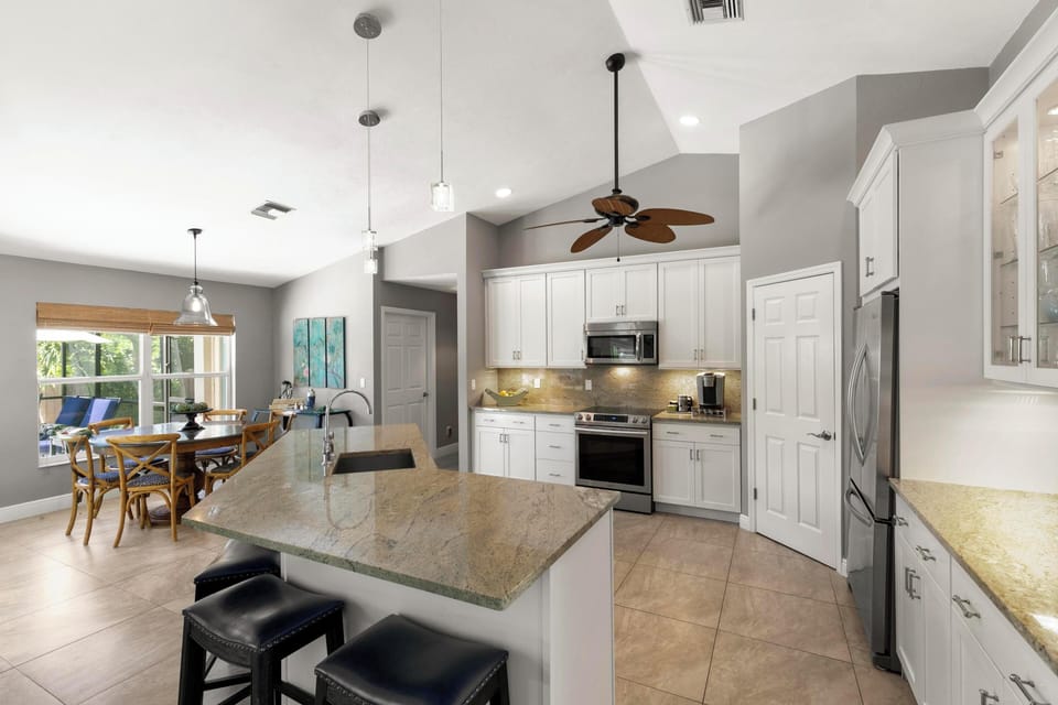 Kitchen and Dining Area