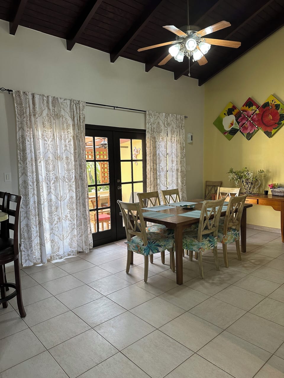 Dining room view from Living Room - Pic Date: March 2025