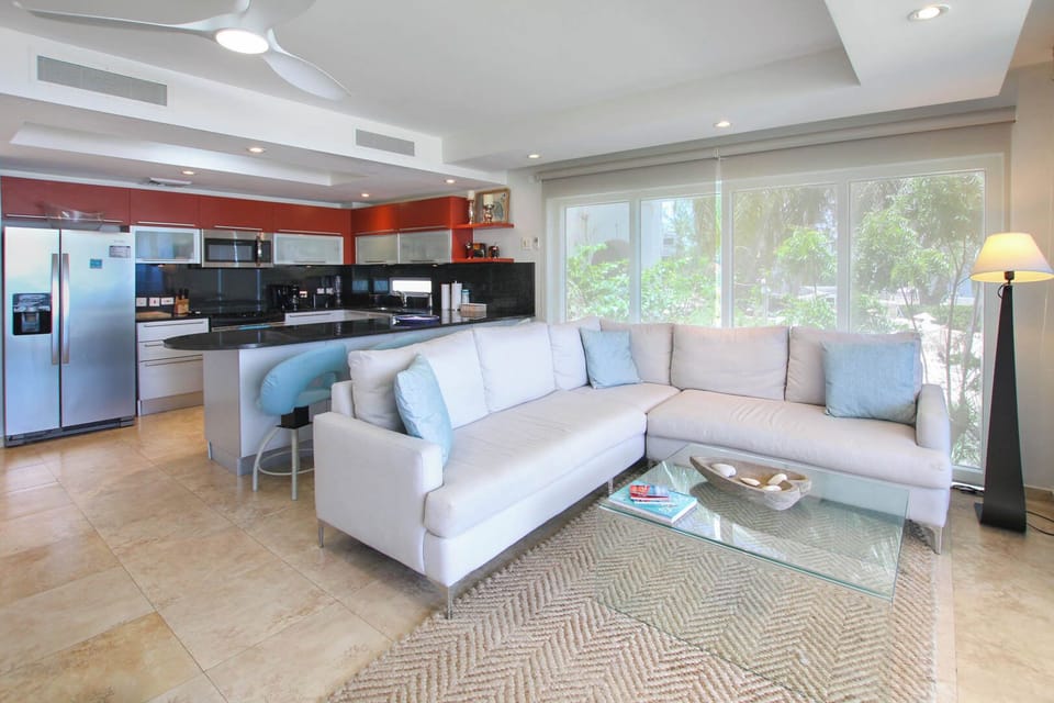 Keep cool indoors with a Nest controlled central AC in the living area