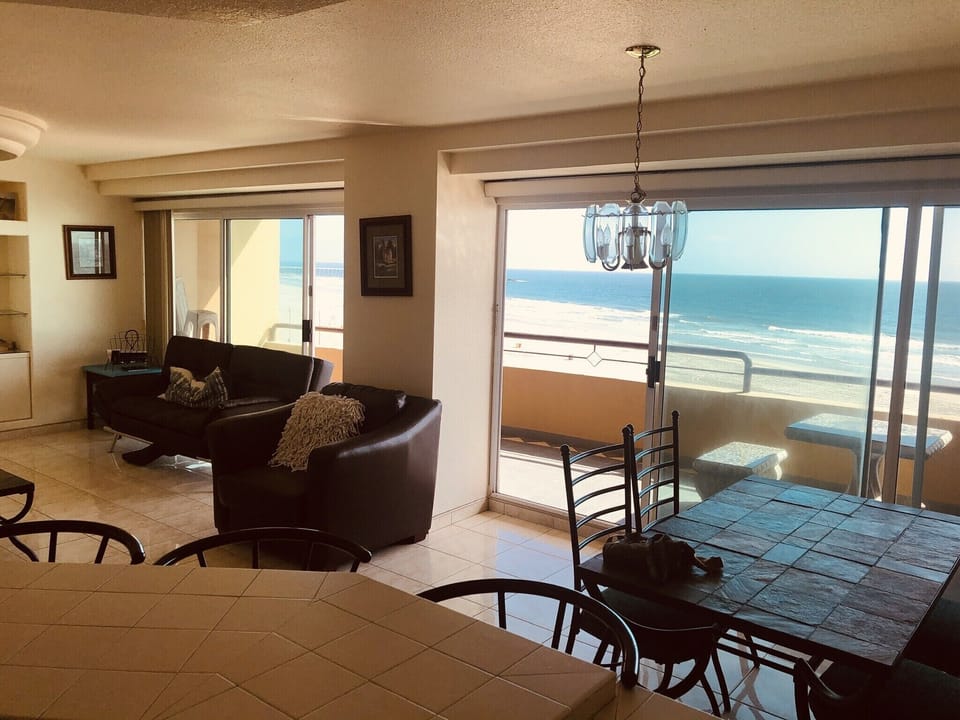 Beach view and balcony 