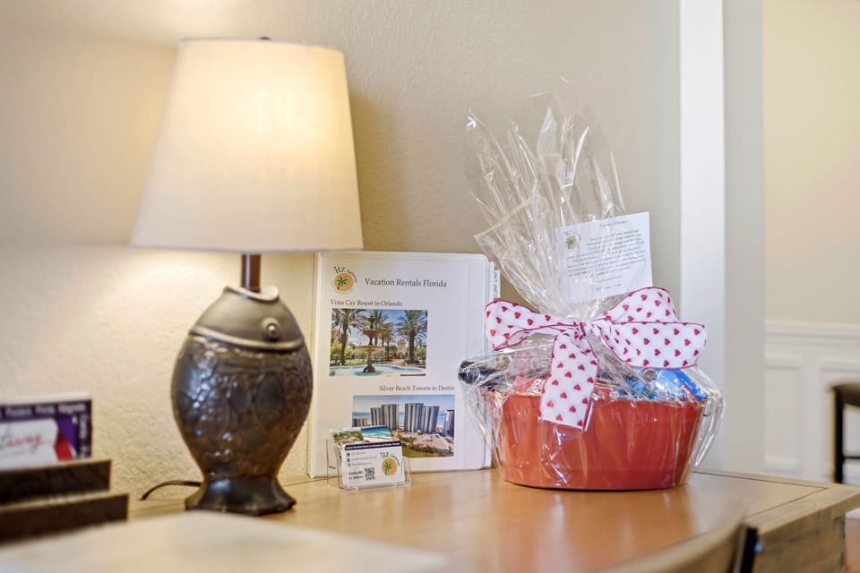 Gift basket for our guest!