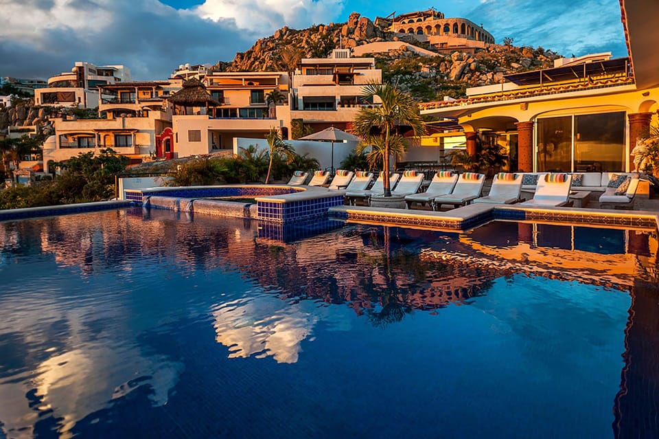 Sunset Pool Deck