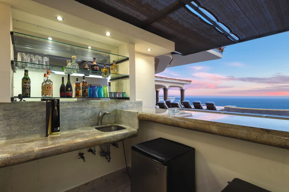 Outdoor bar