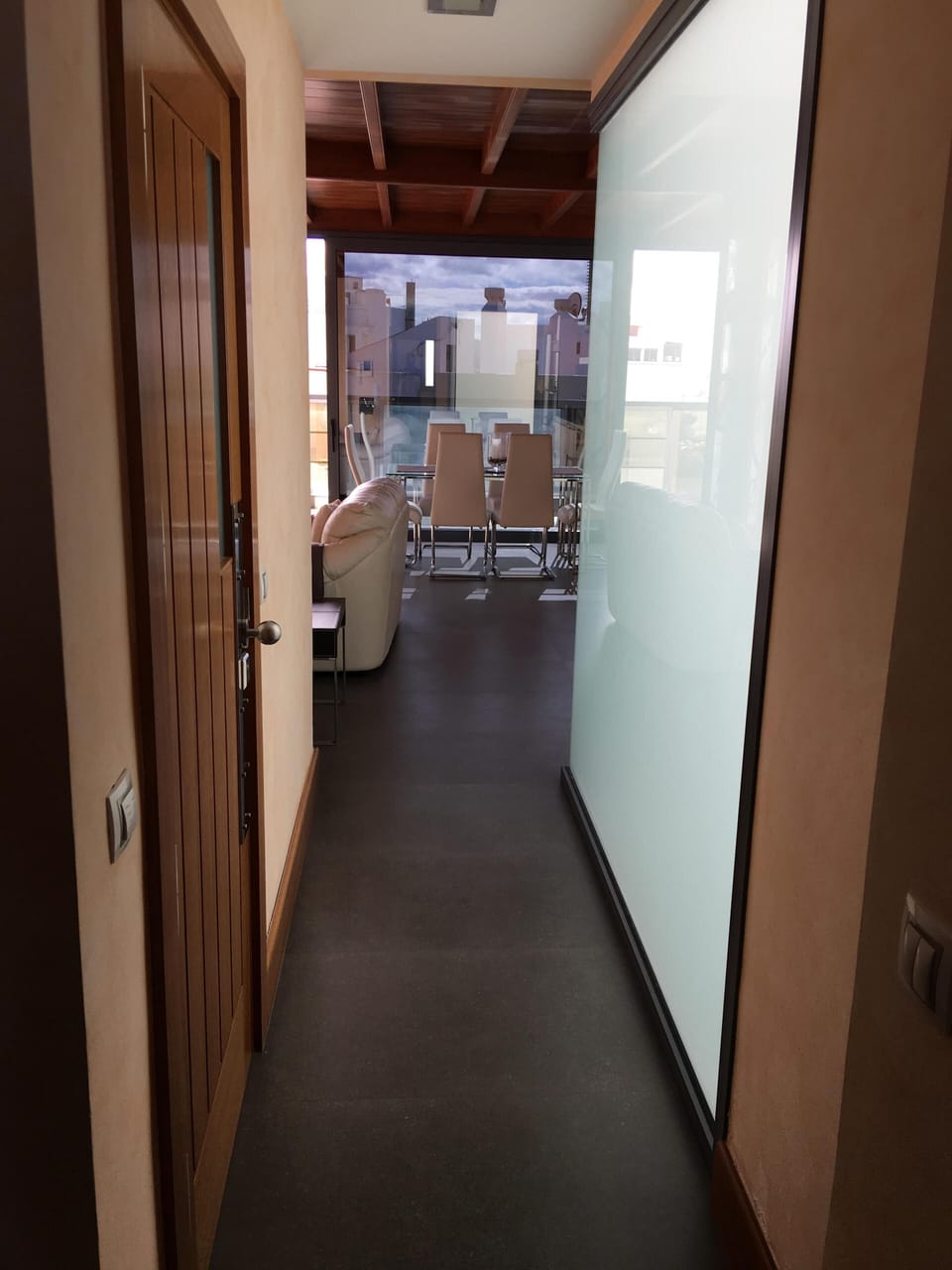 The apartment features high speed fibre optic broadband throughout.
