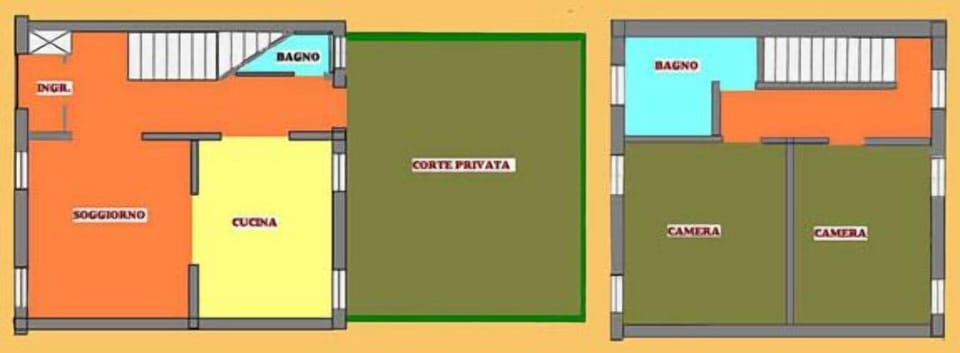 floor plans, ground and first floor