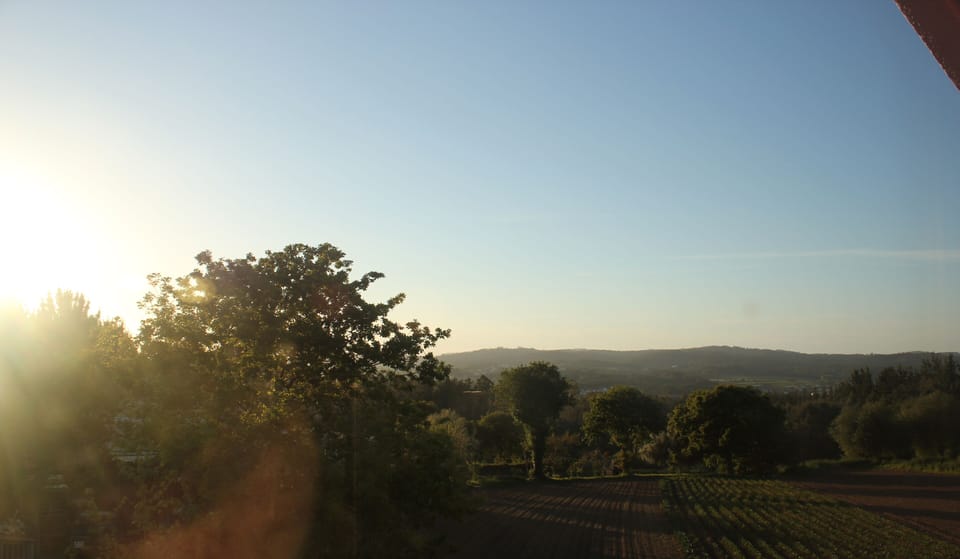Beautiful views of the valley from the house