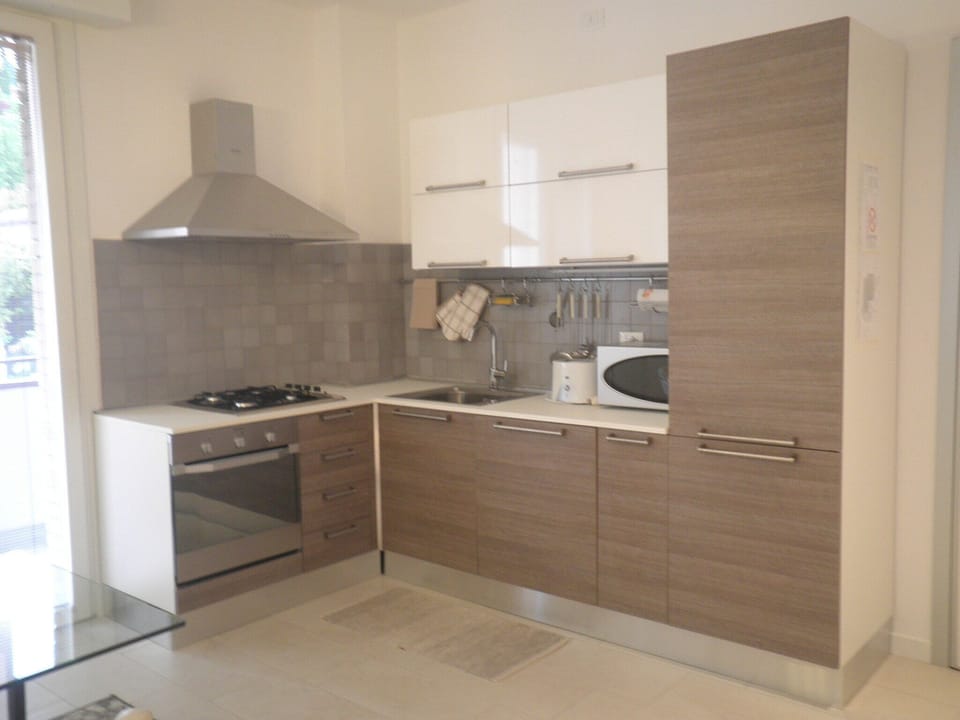 Open plan kitchen