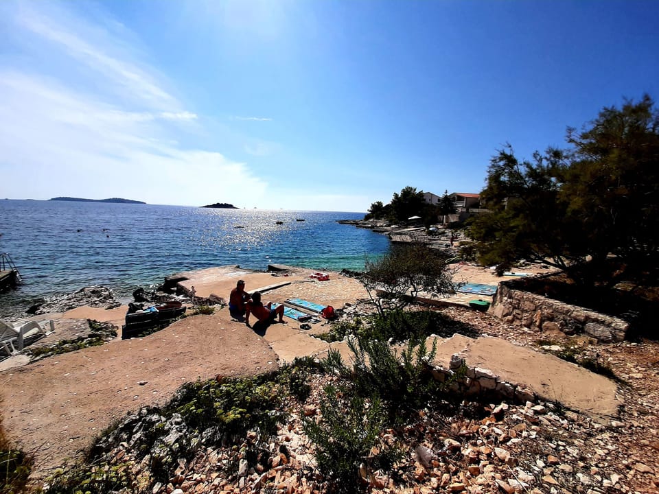 Beach only 2min walking from the apartment