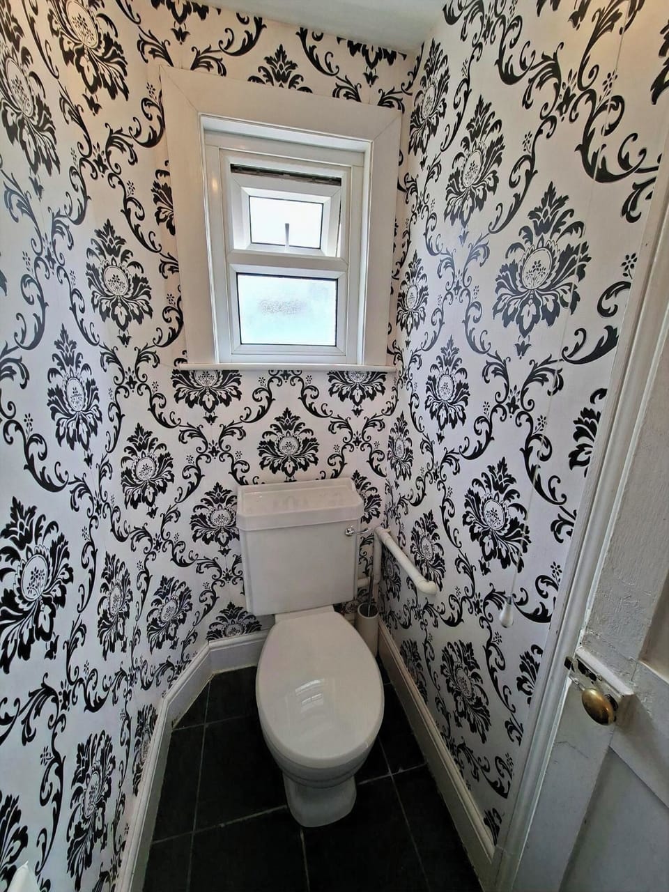 First floor toilet
