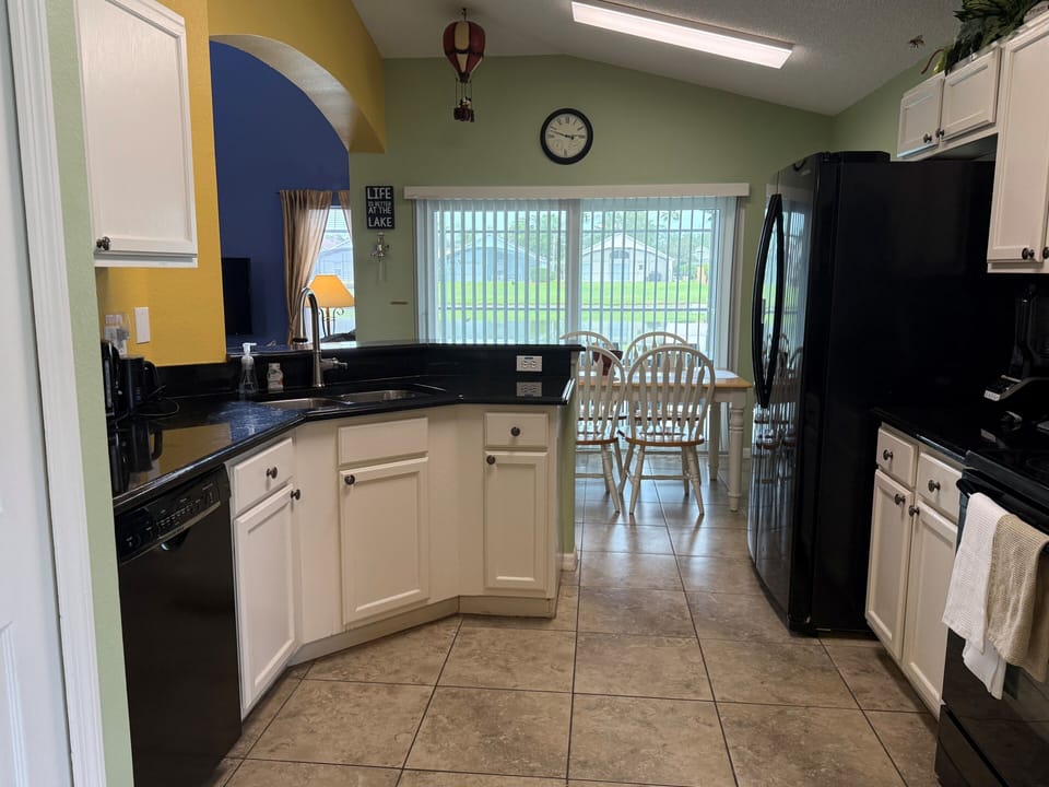 Kitchen is fully equipped with everything you need 