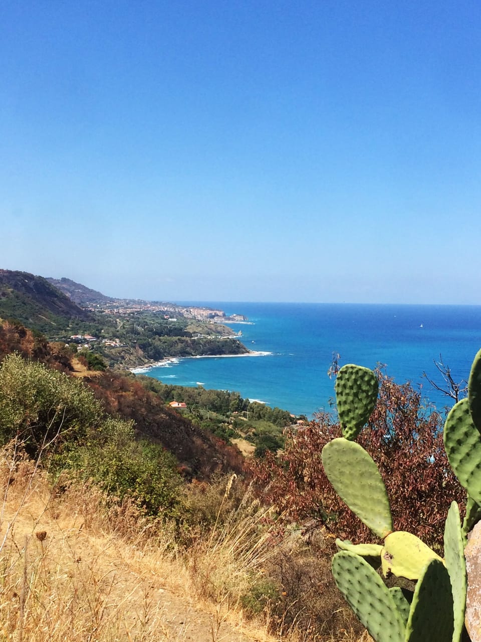Villa Palummo view of Tropea