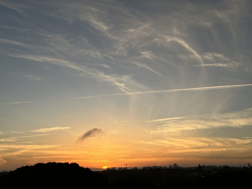 Sunset from the roof