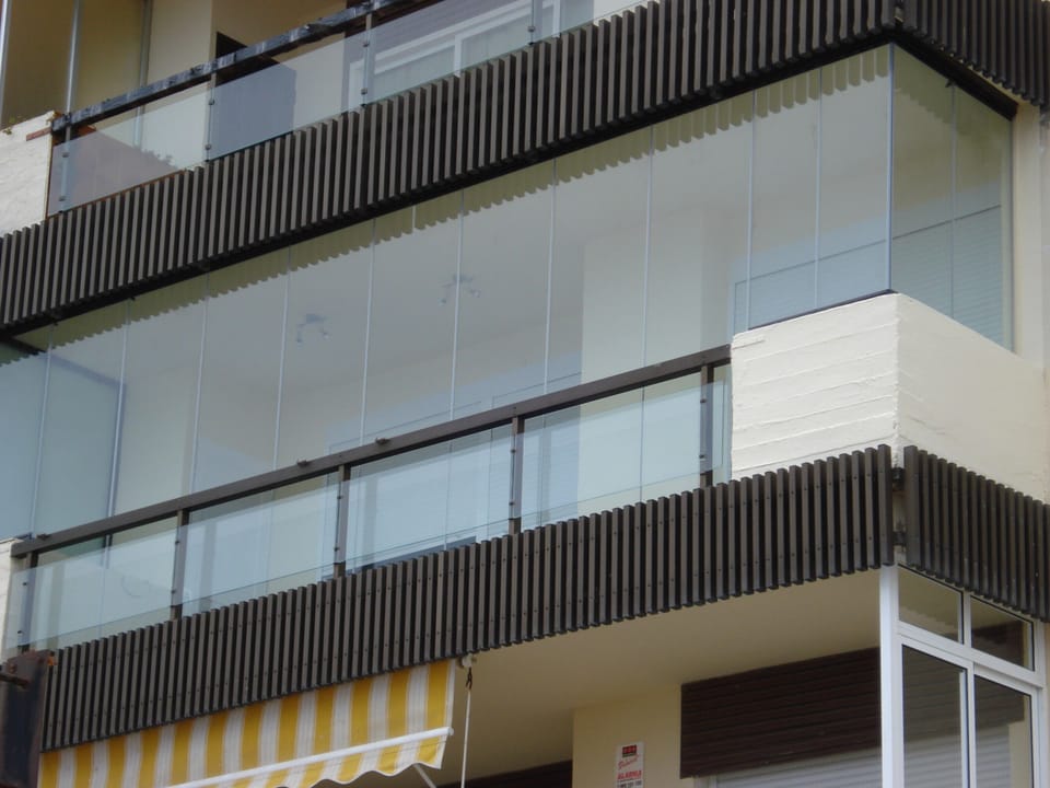 View of the terrace from the main facade
