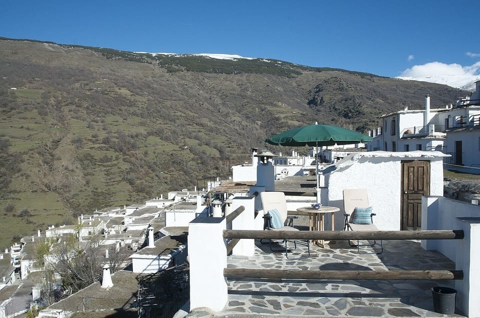 Terrace and view