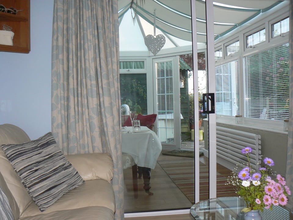 Lounge through to Conservatory