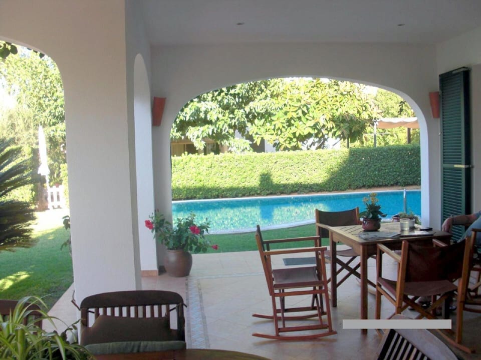 Cool Terrace for resting out of the Sun