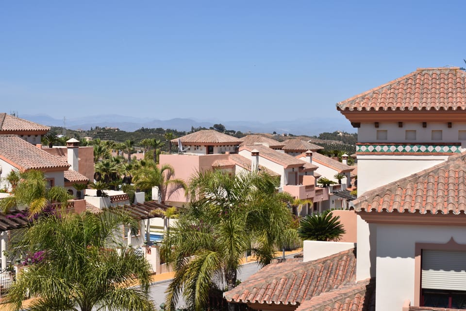 View from the master bedrooms  terrace