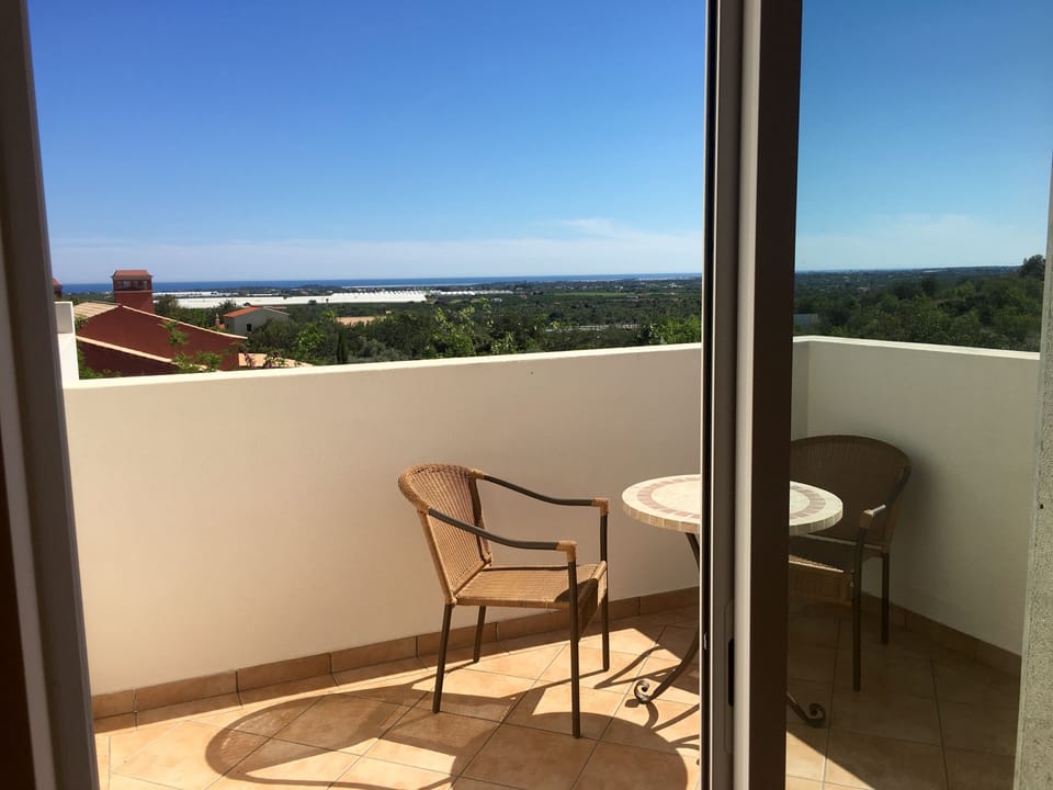 See view from bedroom terrace