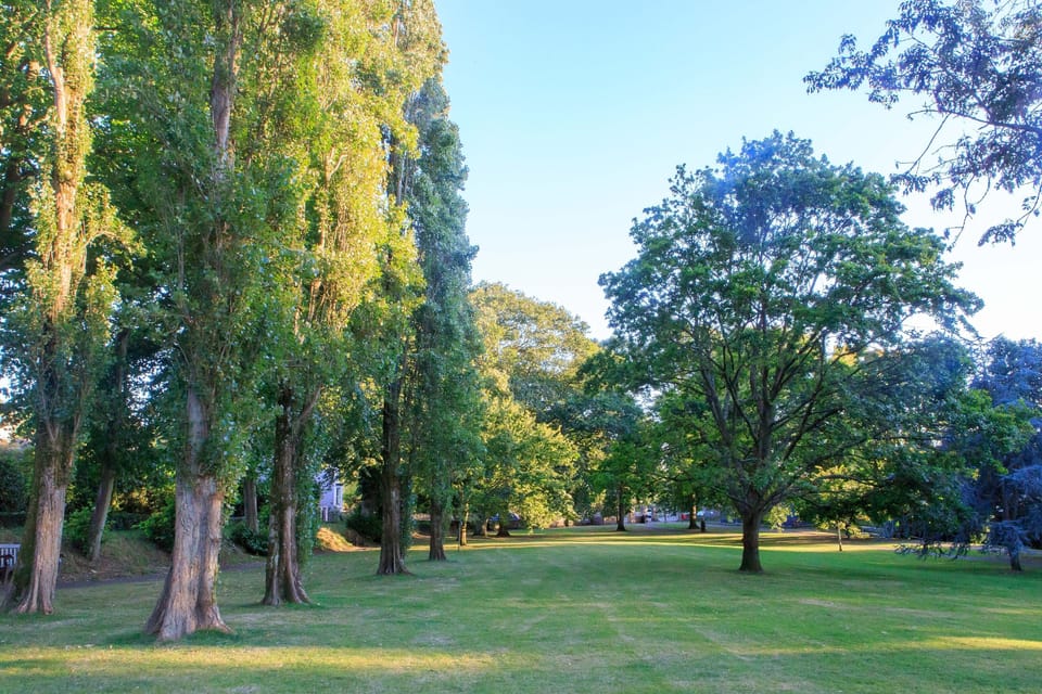 Walk to the beach through the Byes