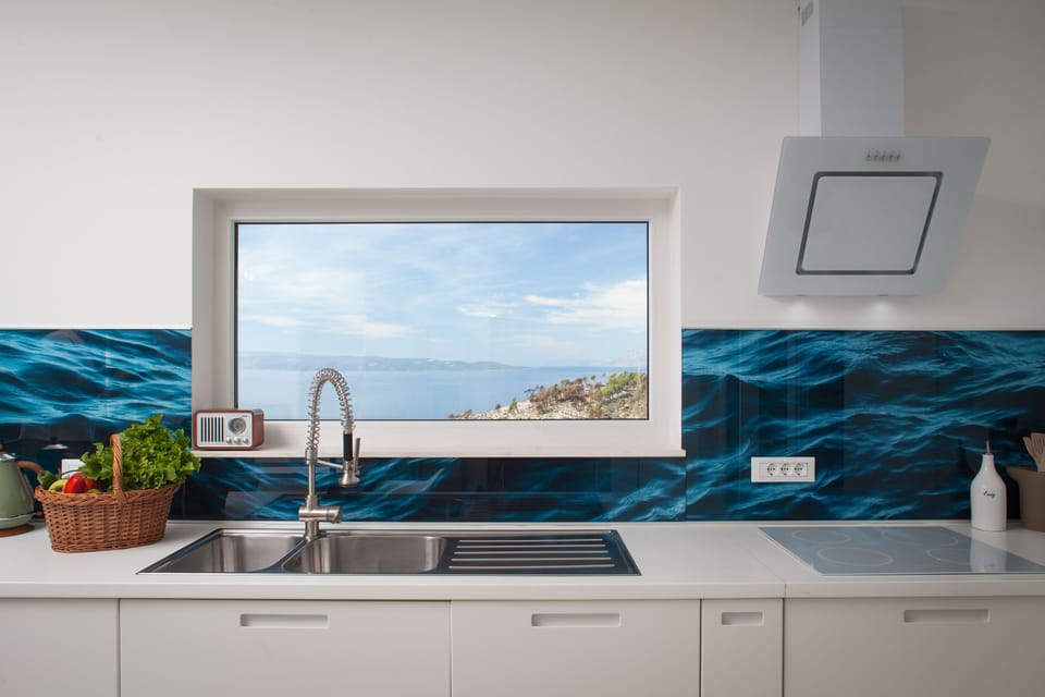 view from the kitchen