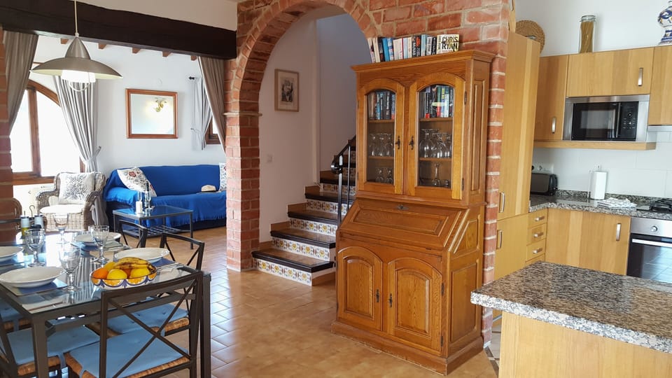 The centre point of the house