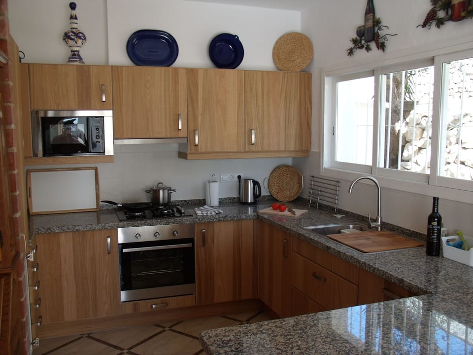 Modern fully equipped kitchen