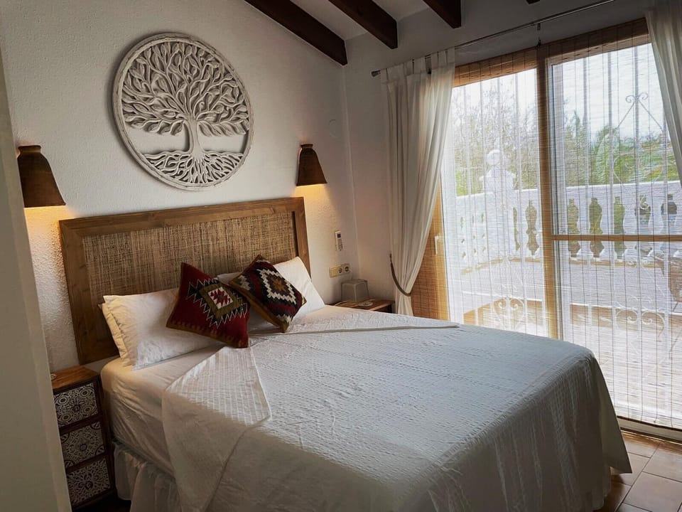 Bo-Ho chic Master Bedroom with Private Terrace