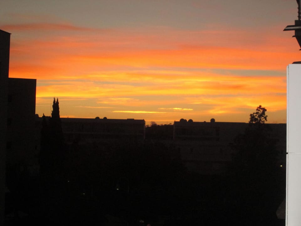 Imagine looking at this gorgeous sunset every evening ! taken from the balcony