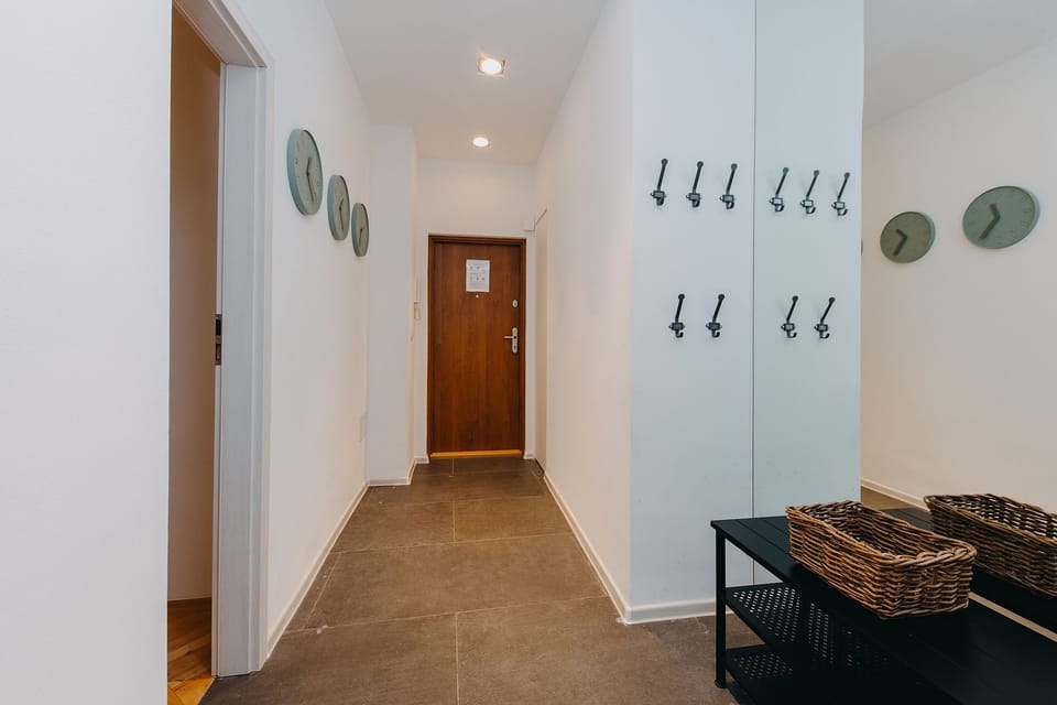 Exclusive Apartment, 1 Double Bed with Sofa bed, Non Smoking, Courtyard View | 2 bedrooms, premium bedding, desk, iron/ironing board