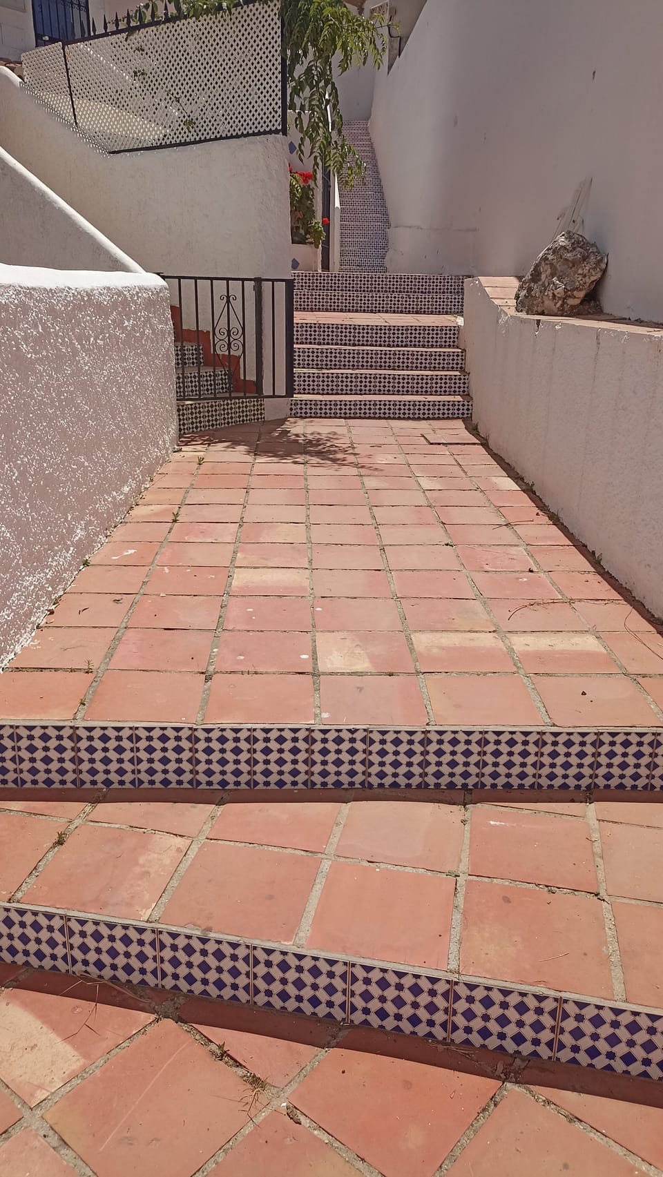Stairs from main road