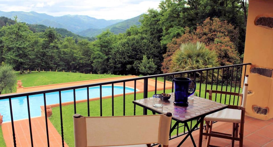 Balcony with a view