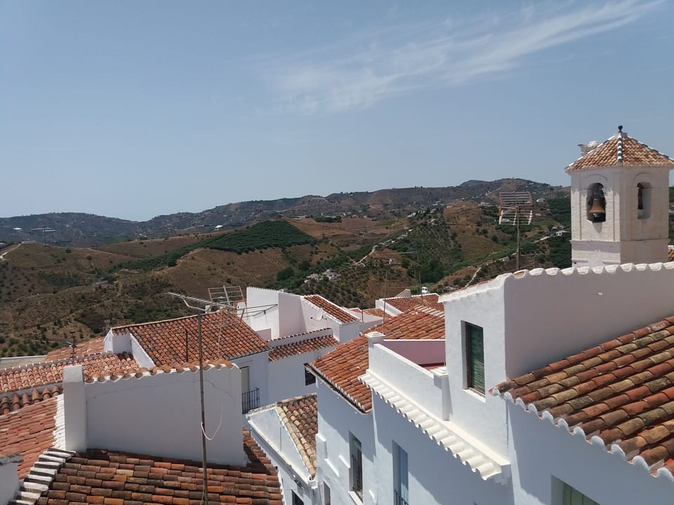 View from local restaurant
