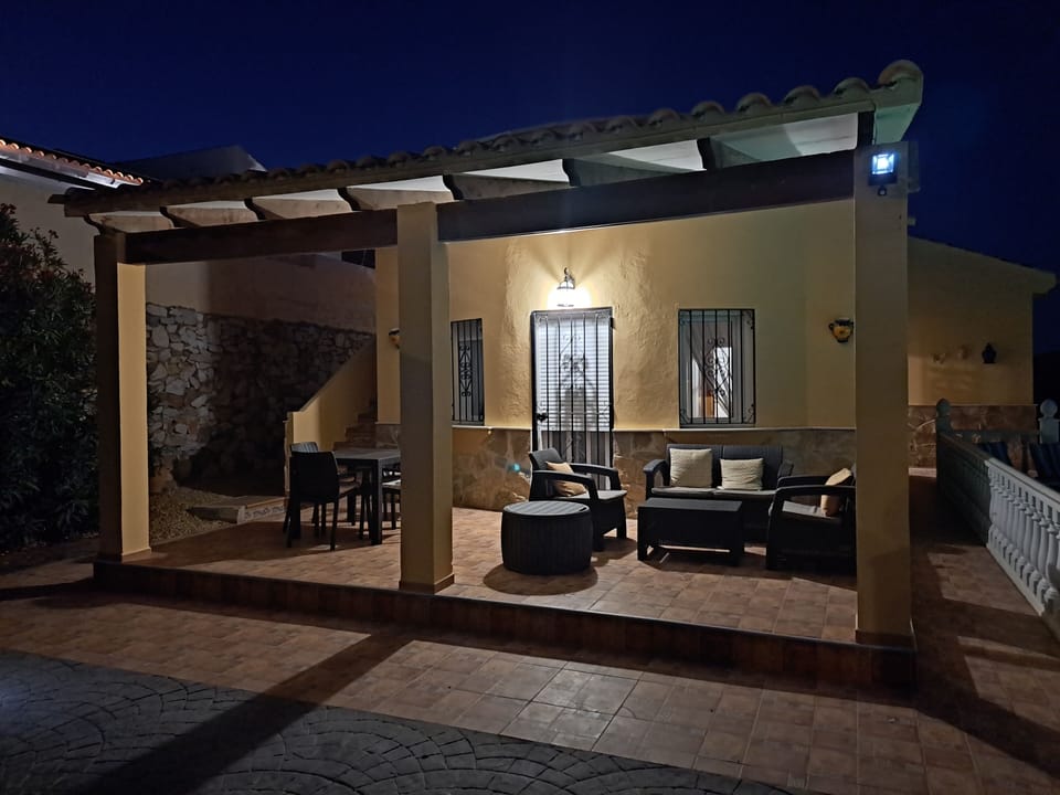 Enjoy the evening on the front patio