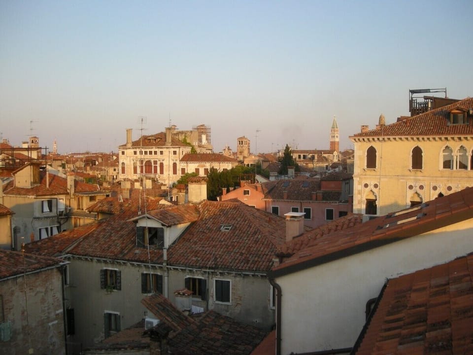 St Mark's Bell Tower from the terrace