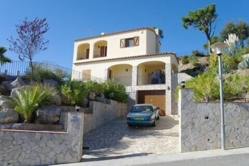 Front View of Villa