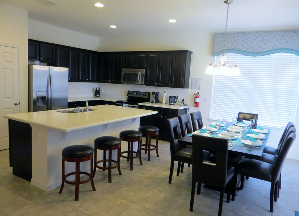 Kitchen and Dining areas