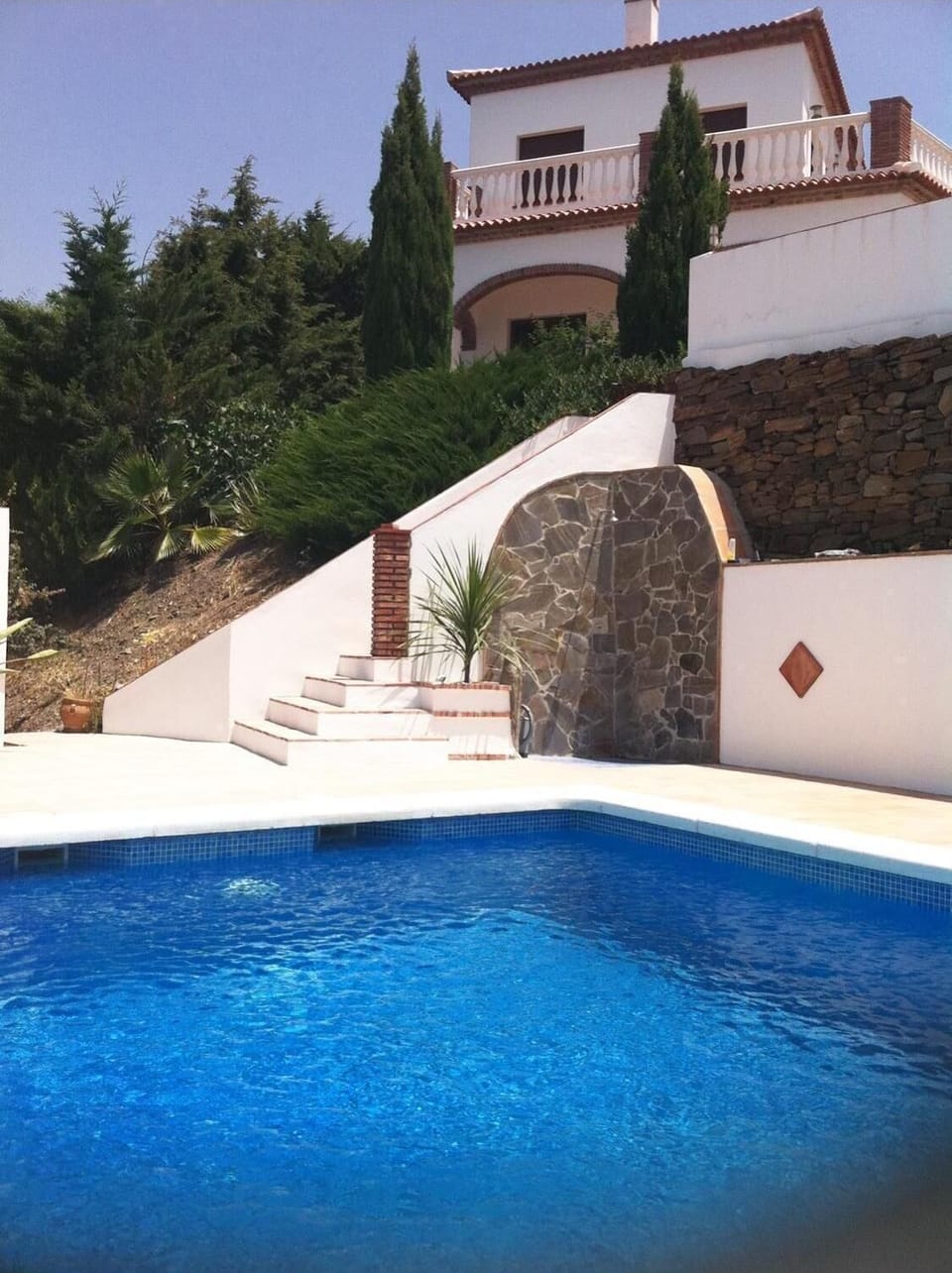 Pool and pool shower